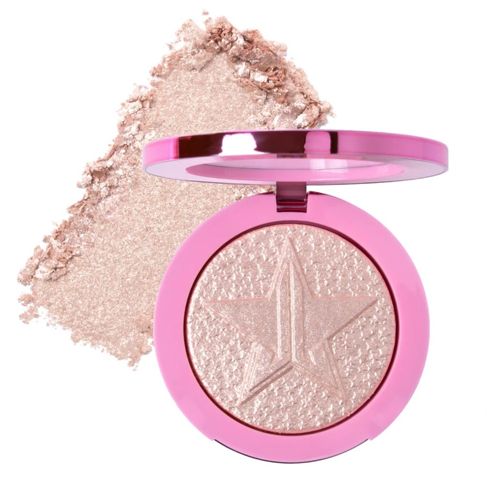 Jeffree Star Diamond Wet Supreme Frost Highlighting Powder- platinum gold, vegan